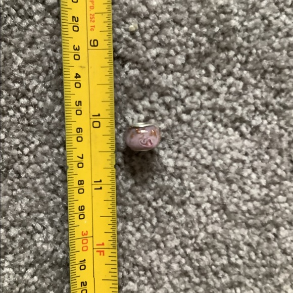 Glass bead for charm bracelet - Picture 2 of 3